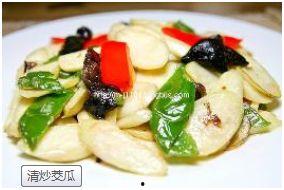 产妇吃清炒茭瓜,营养美味，助力产妇恢复